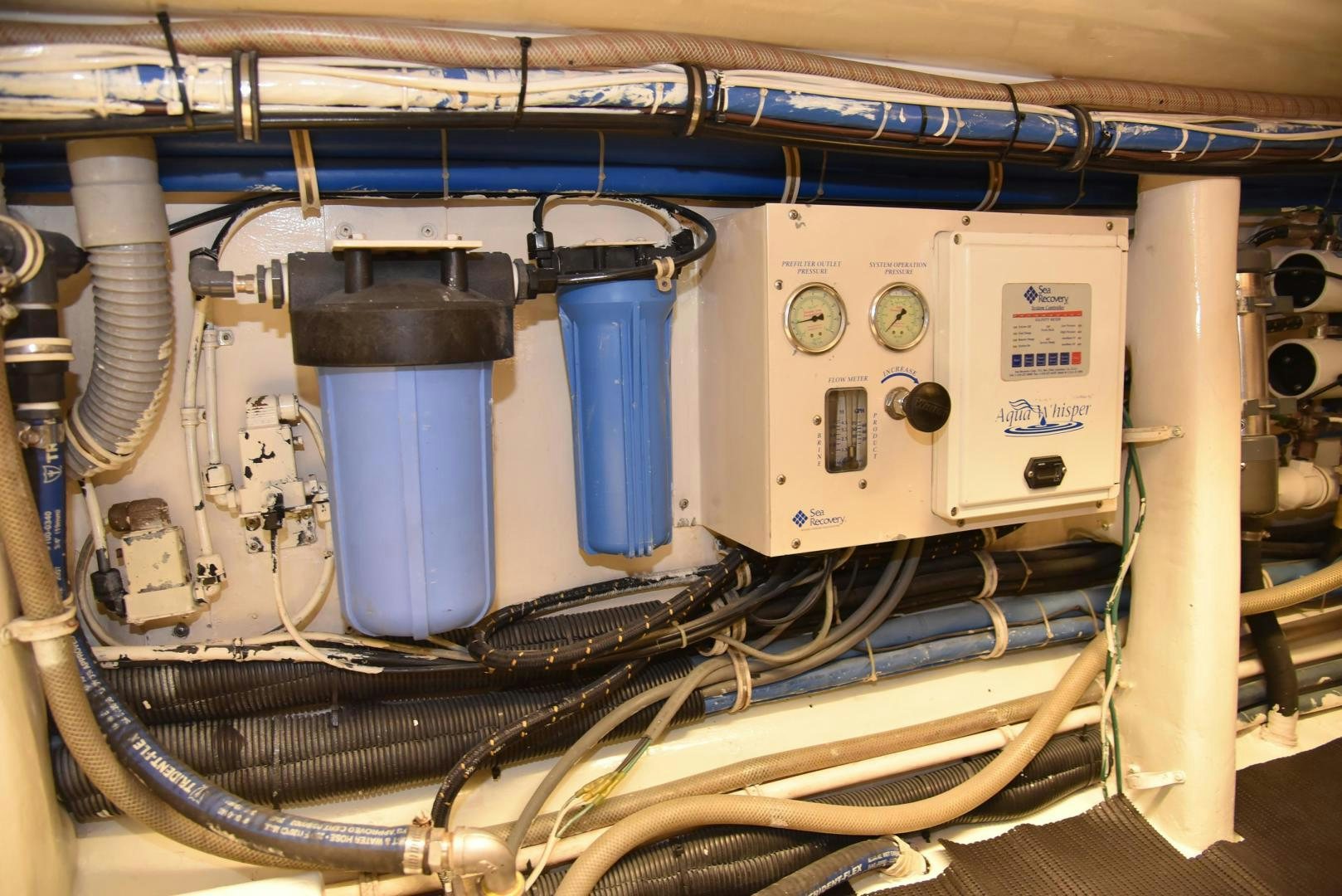 a machine with wires aboard SALSA Yacht for Sale