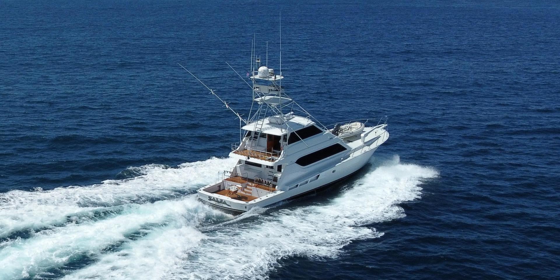 a boat in the water aboard SALSA Yacht for Sale