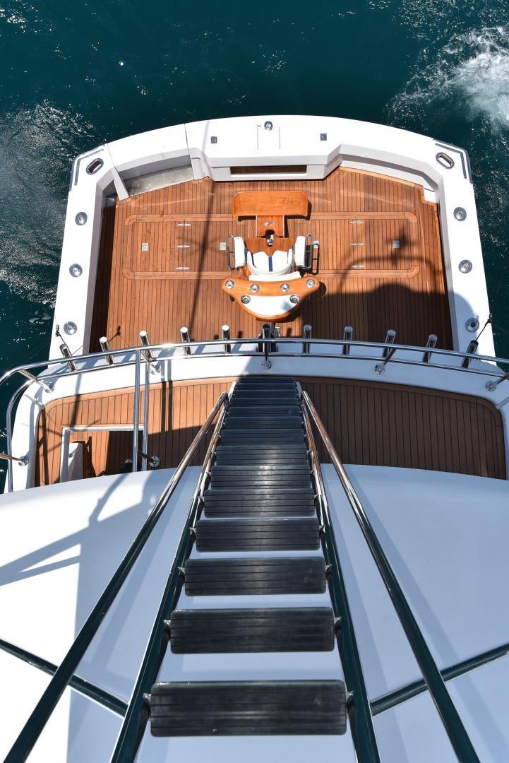 a boat on a bridge aboard SALSA Yacht for Sale