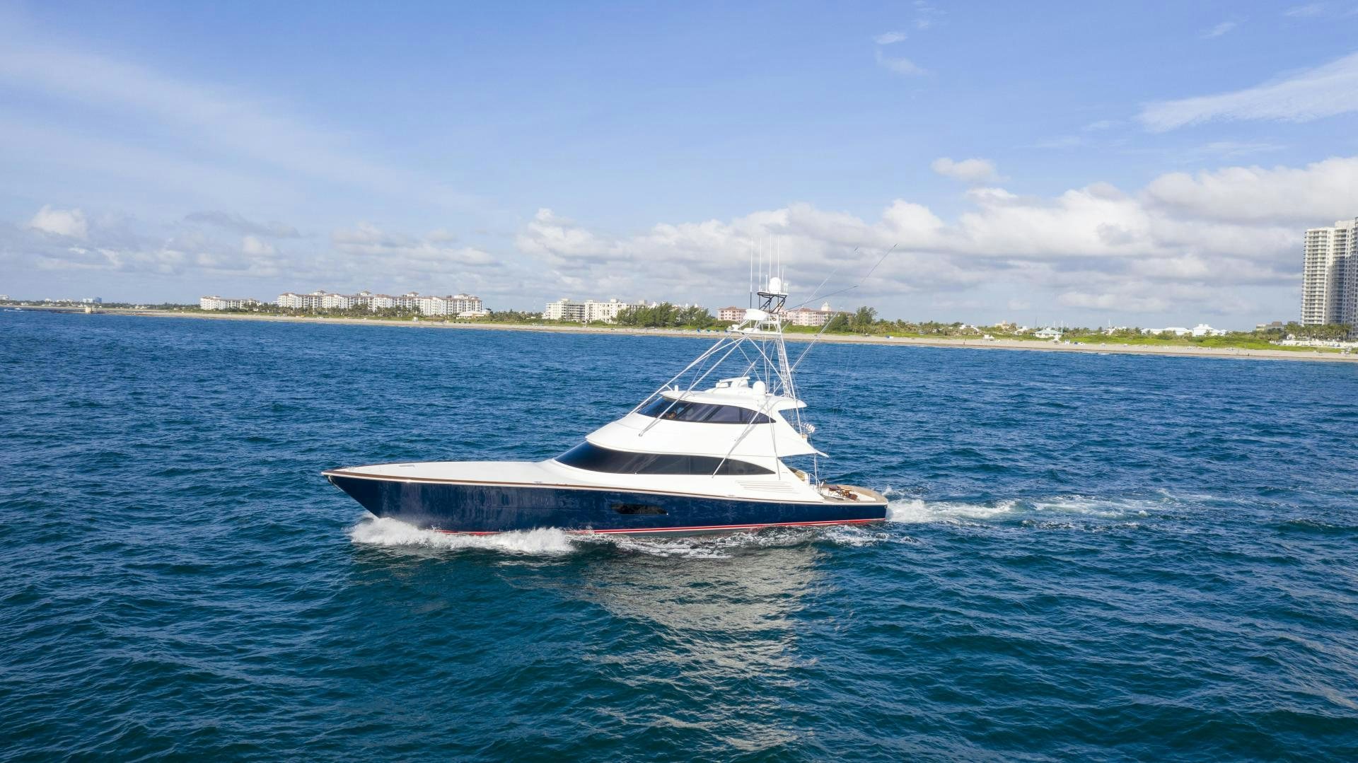 a boat in the water aboard SPECULATOR Yacht for Sale