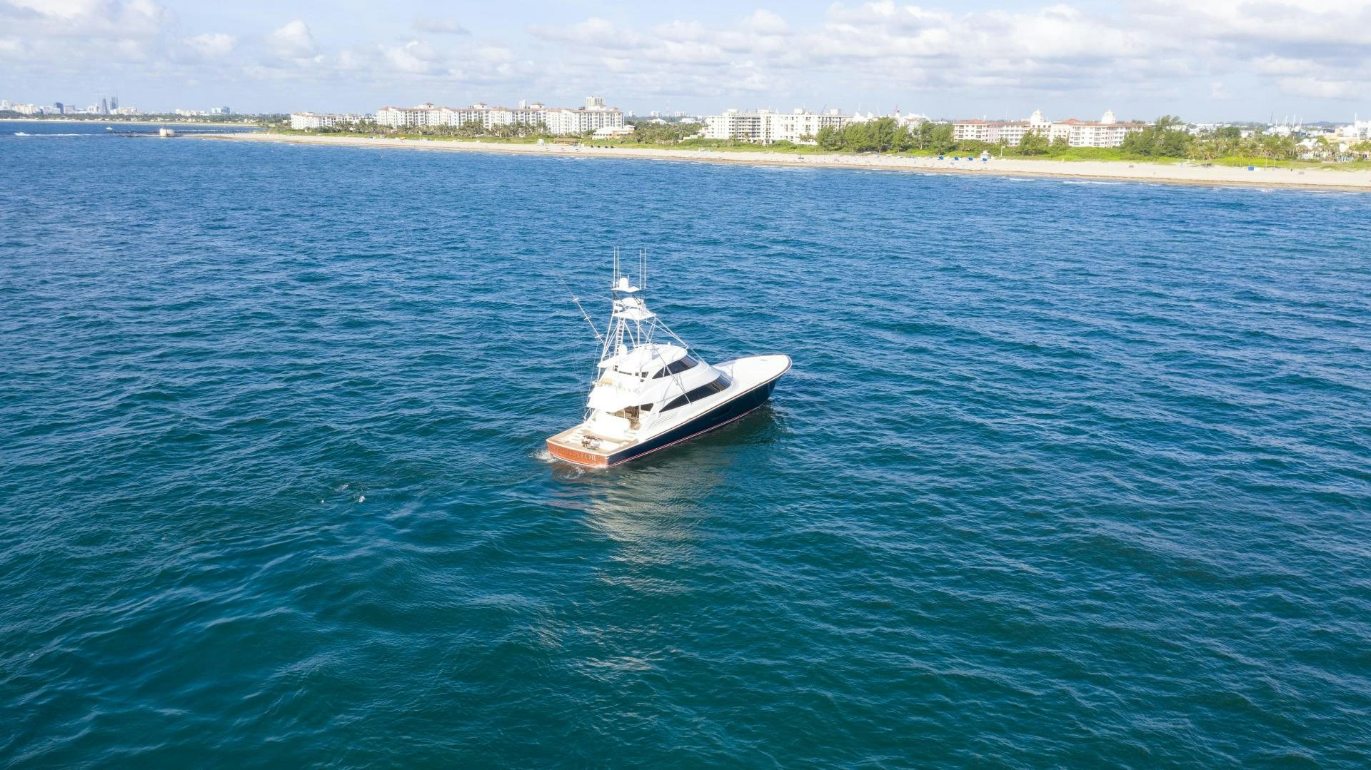 a boat on the water aboard SPECULATOR Yacht for Sale