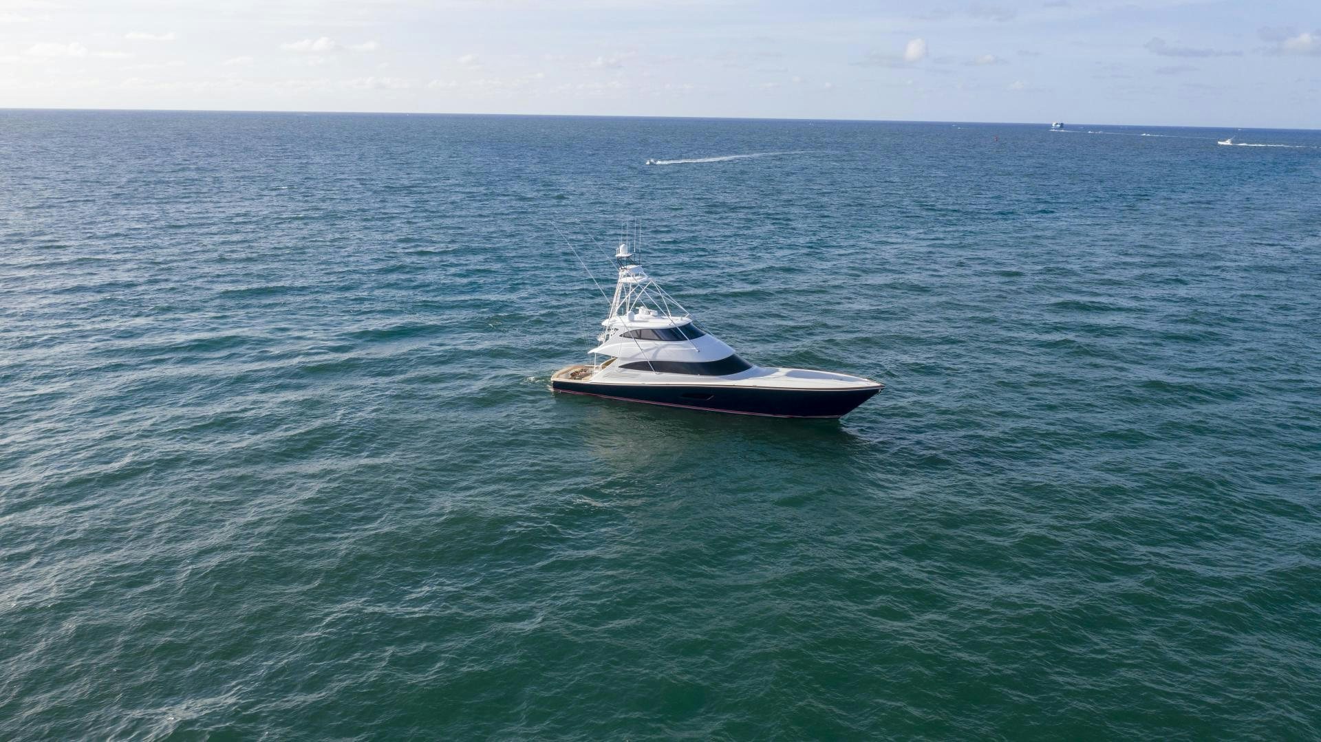 a boat in the water aboard SPECULATOR Yacht for Sale