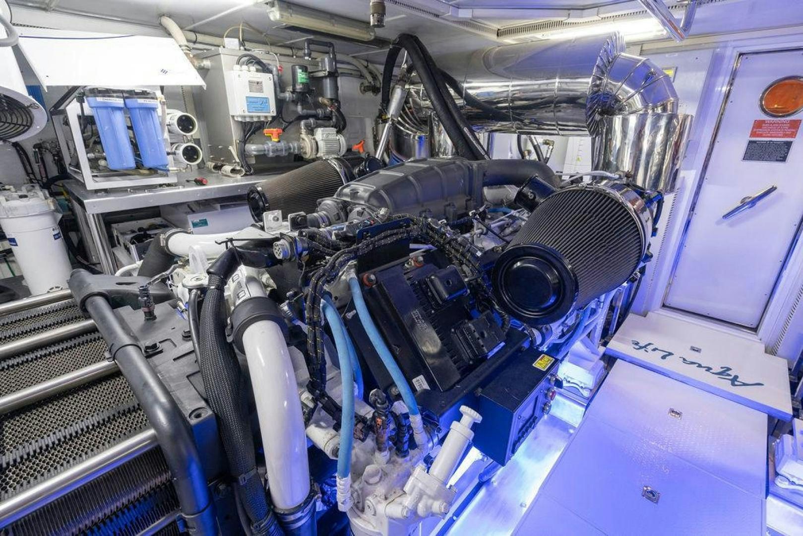 a machine with wires aboard AQUA LIFE Yacht for Sale