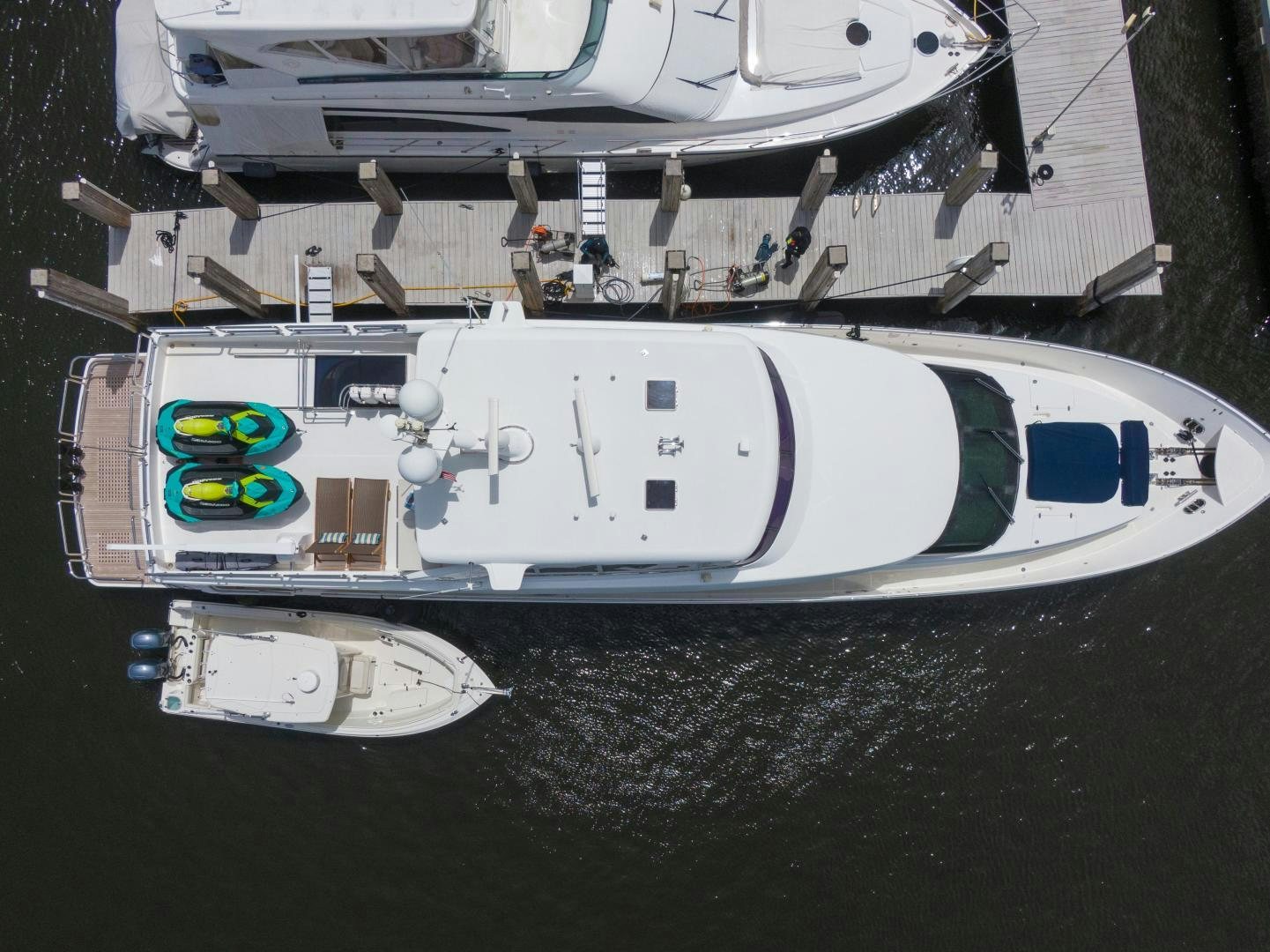 a boat on the water aboard AQUA LIFE Yacht for Sale