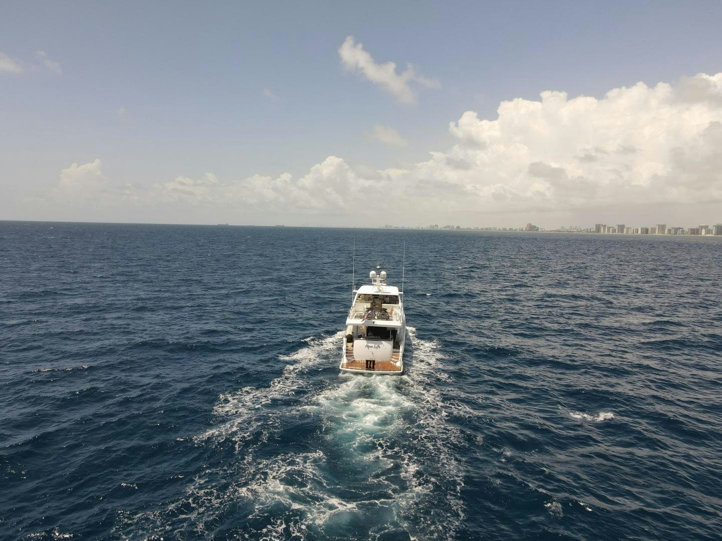 a boat on the water aboard AQUA LIFE Yacht for Sale