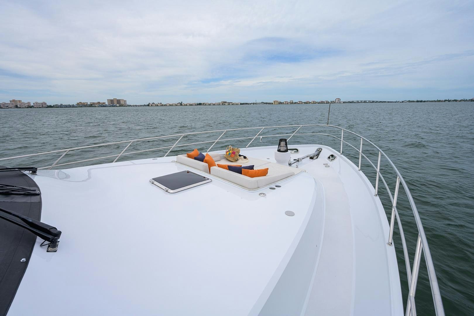 a boat on the water aboard MY 3 GALS Yacht for Sale
