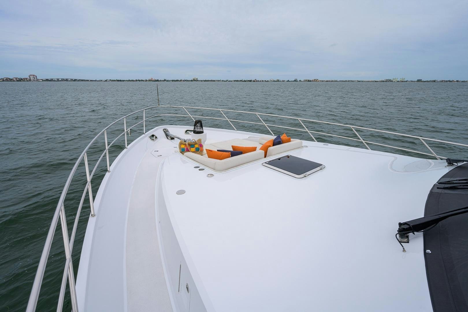 a boat on the water aboard MY 3 GALS Yacht for Sale