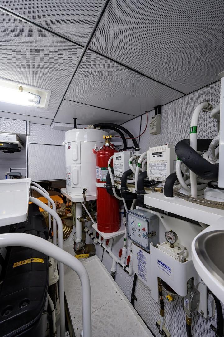 a machine with many buttons aboard MY 3 GALS Yacht for Sale