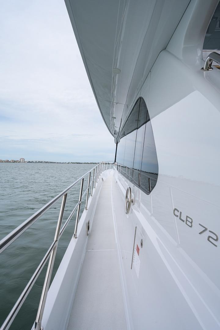 a boat on the water aboard MY 3 GALS Yacht for Sale