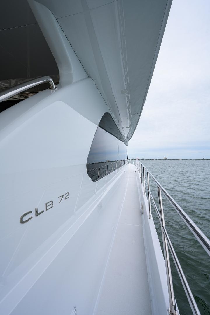 a boat on the water aboard MY 3 GALS Yacht for Sale