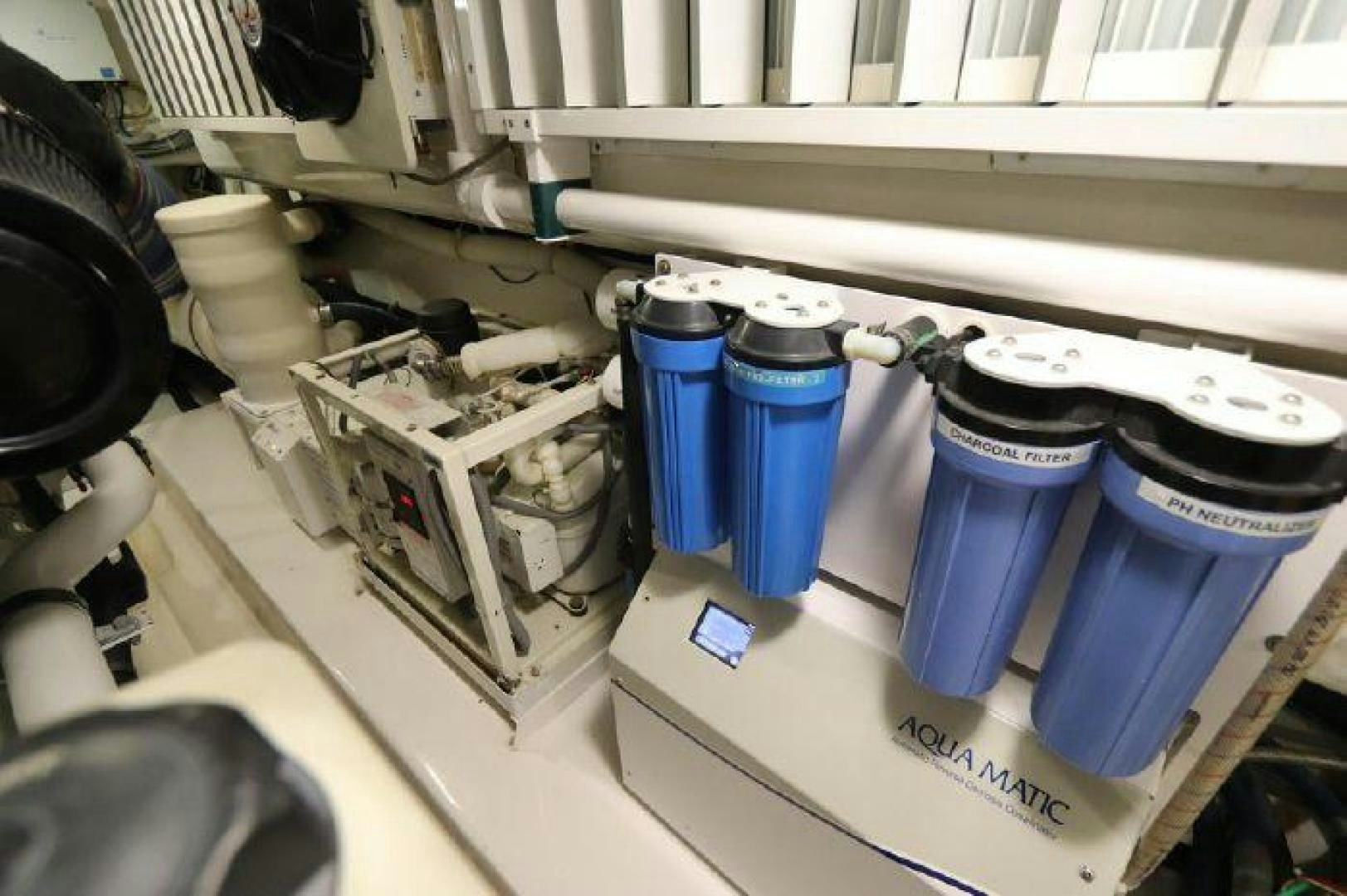 a close-up of a machine aboard GABEA Yacht for Sale