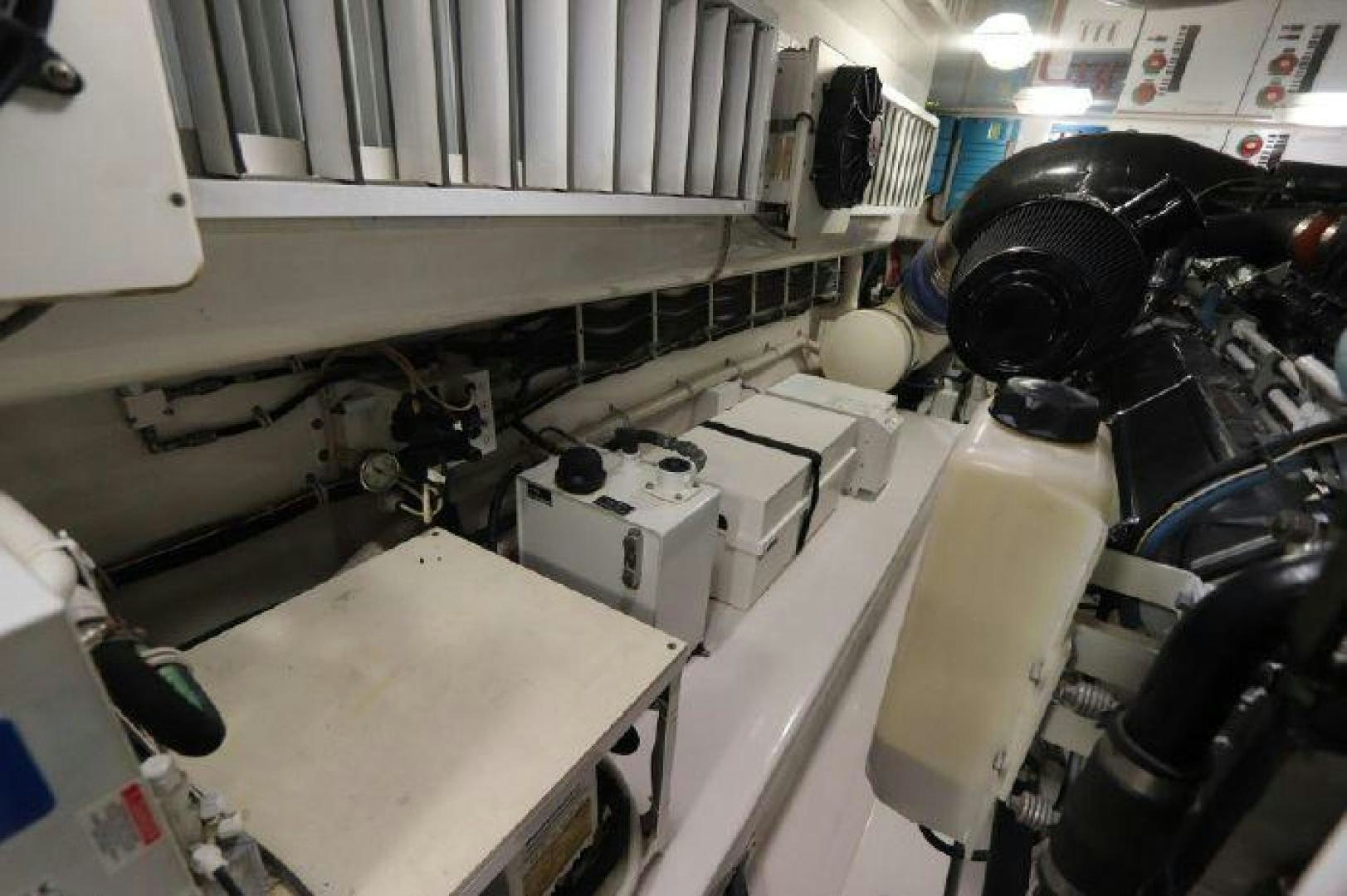 a room with machinery and equipment aboard GABEA Yacht for Sale