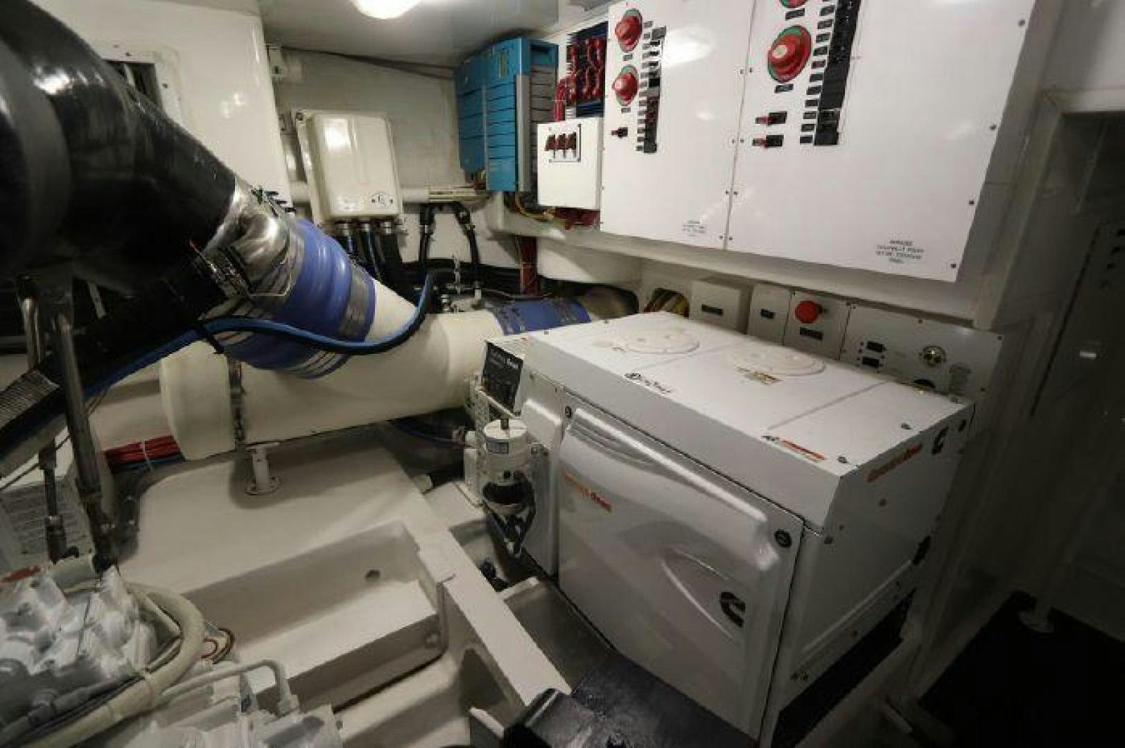 a person in a lab coat aboard GABEA Yacht for Sale