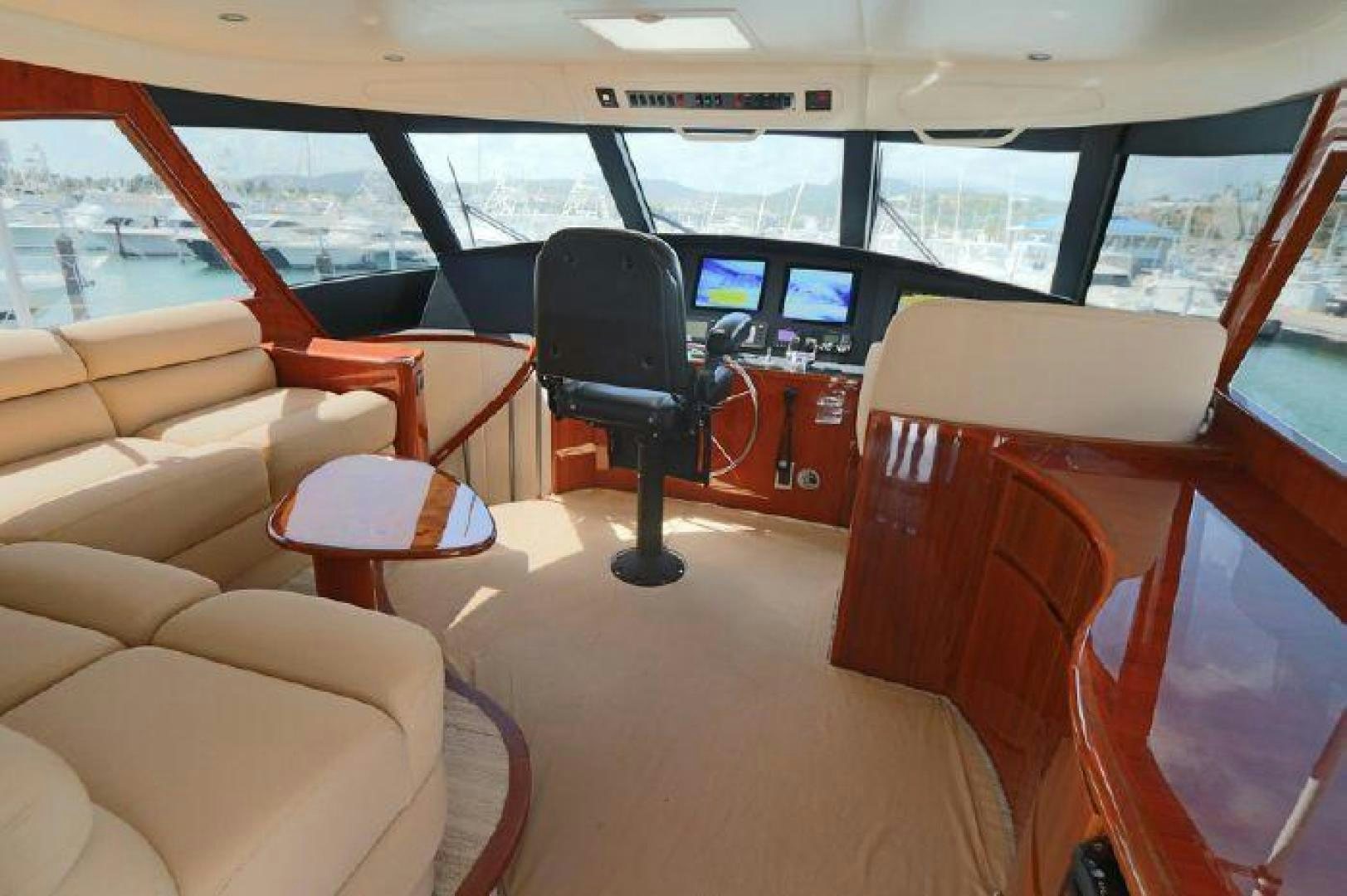 inside of a bus aboard GABEA Yacht for Sale