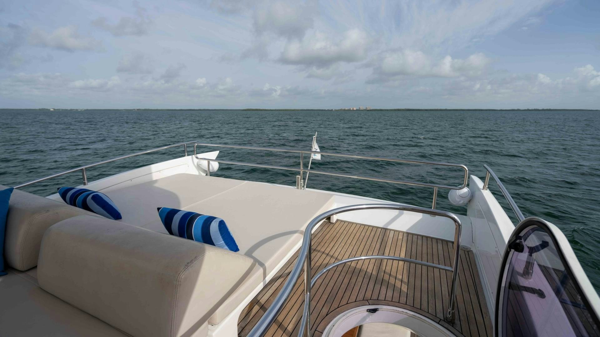 a boat on the water aboard 4-PLAY Yacht for Sale