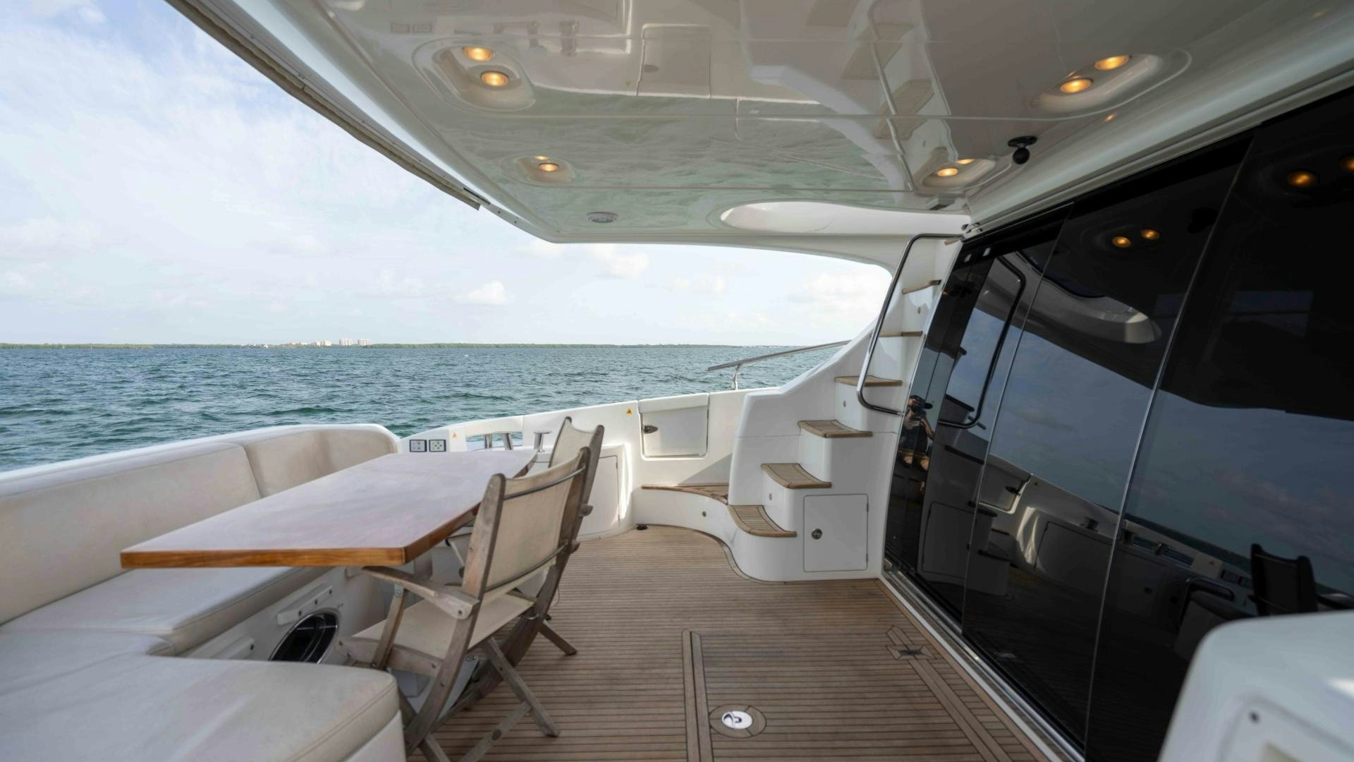 inside of a boat aboard 4-PLAY Yacht for Sale