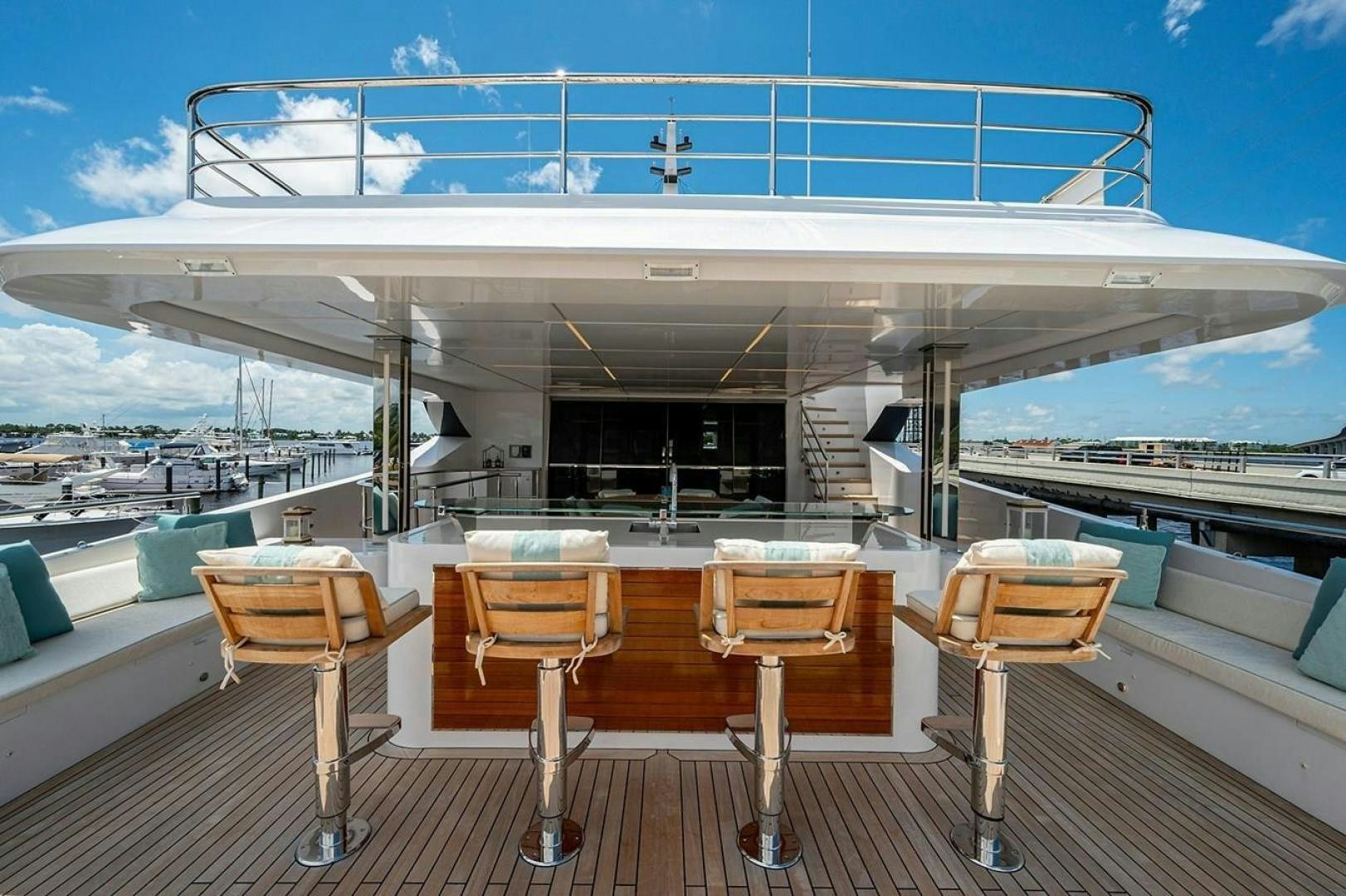 a boat on the water aboard CHECKED OUT Yacht for Sale