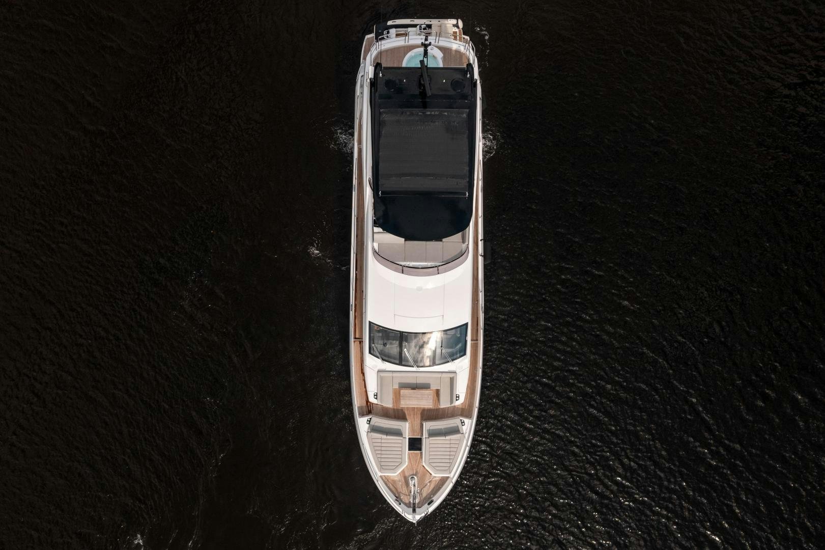 a space ship in space aboard ONE Yacht for Sale