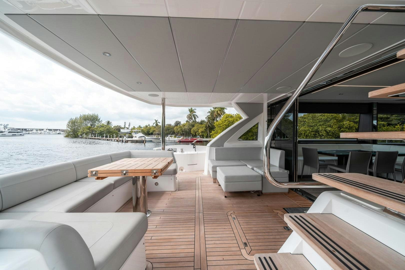 a boat on the water aboard ONE Yacht for Sale