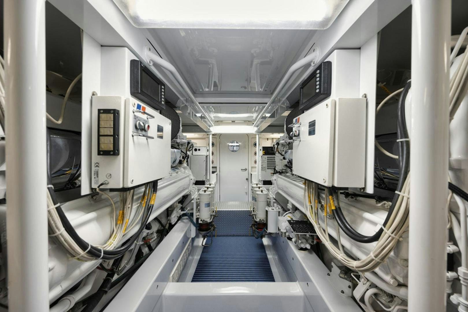 a room with several machines aboard SIR REEL Yacht for Sale