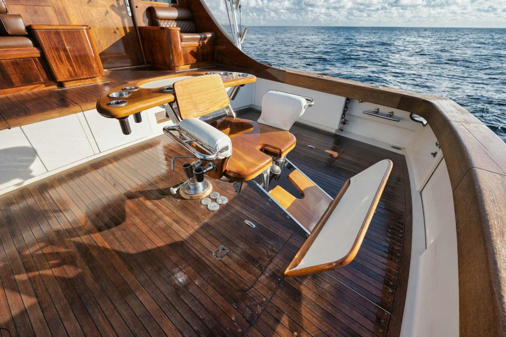 a boat on the water aboard SIR REEL Yacht for Sale