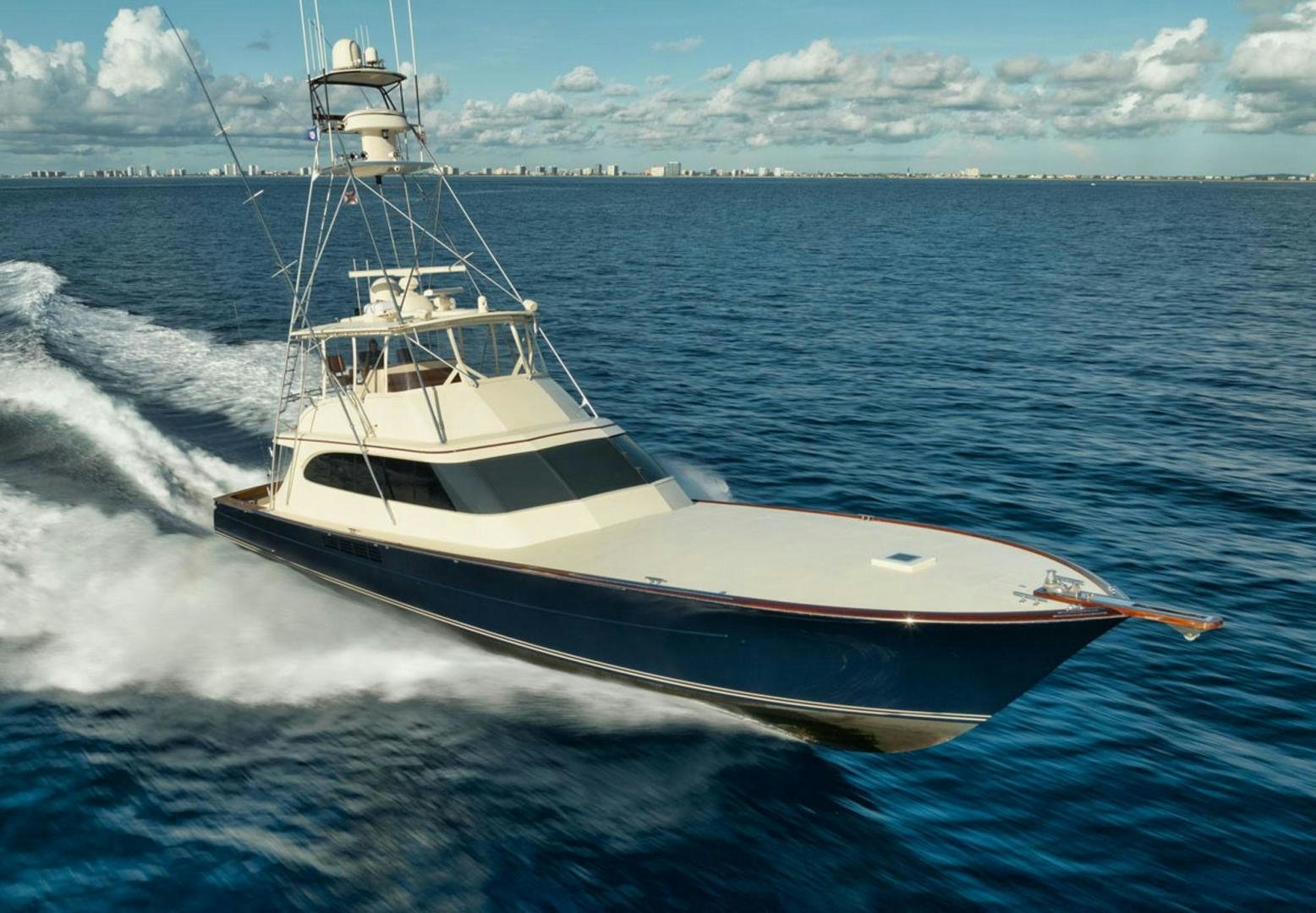 a boat on the water aboard SIR REEL Yacht for Sale