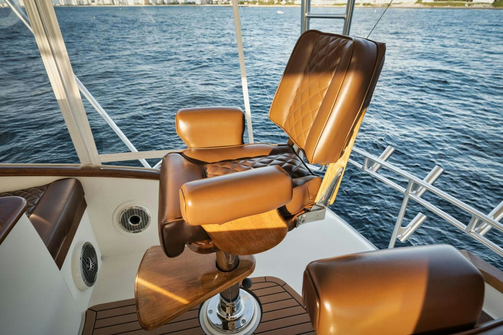 a wooden boat on the water aboard SIR REEL Yacht for Sale