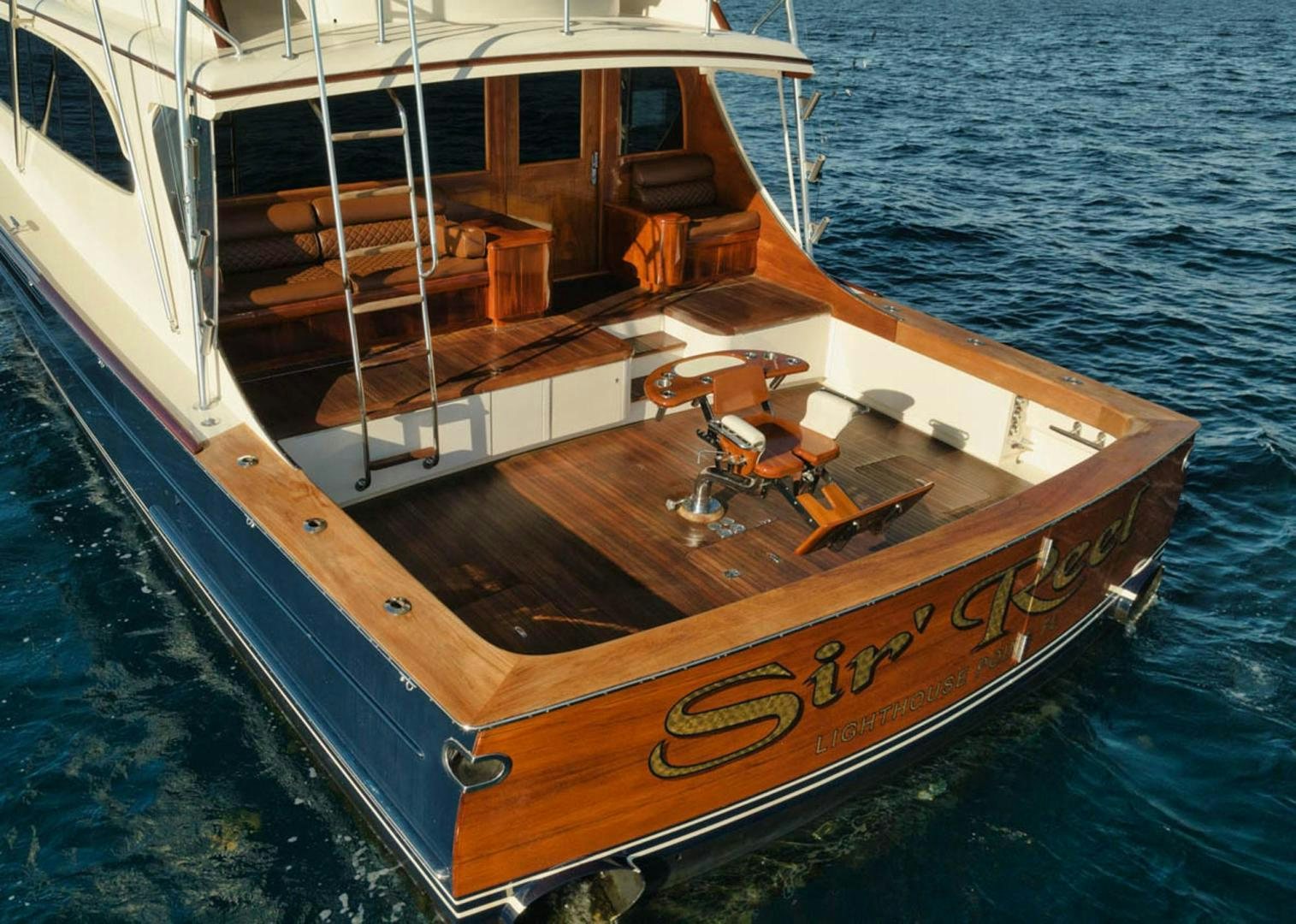 a boat on the water aboard SIR REEL Yacht for Sale
