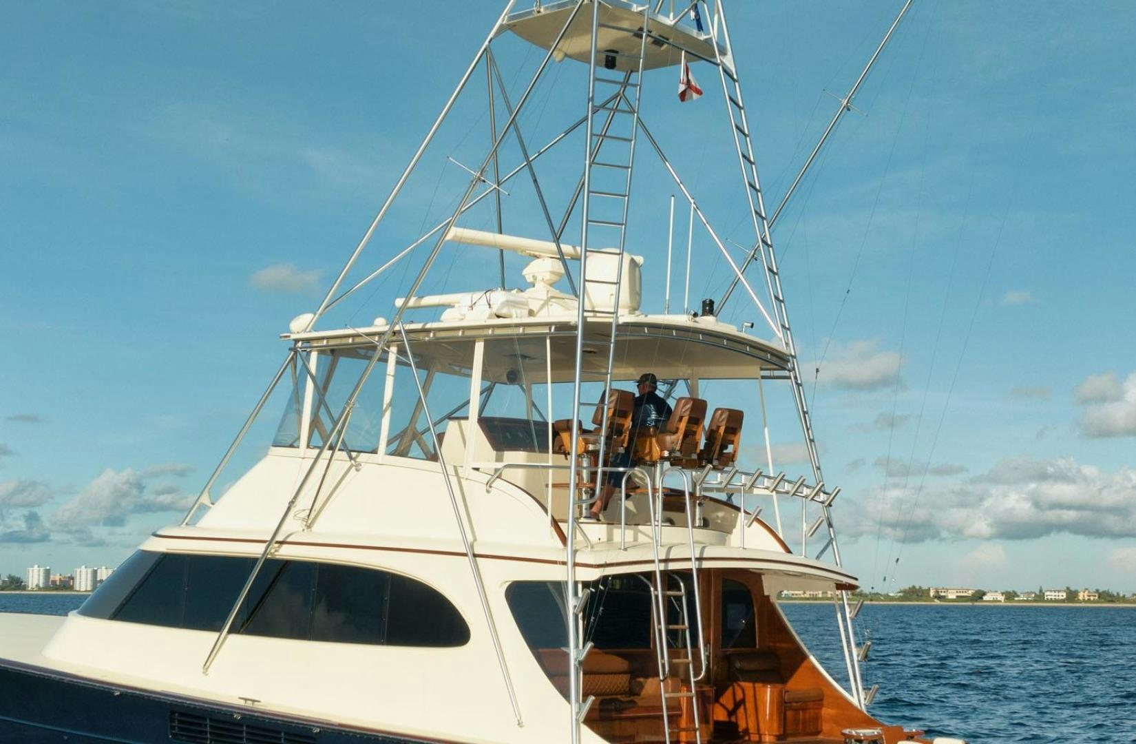 a boat on the water aboard SIR REEL Yacht for Sale