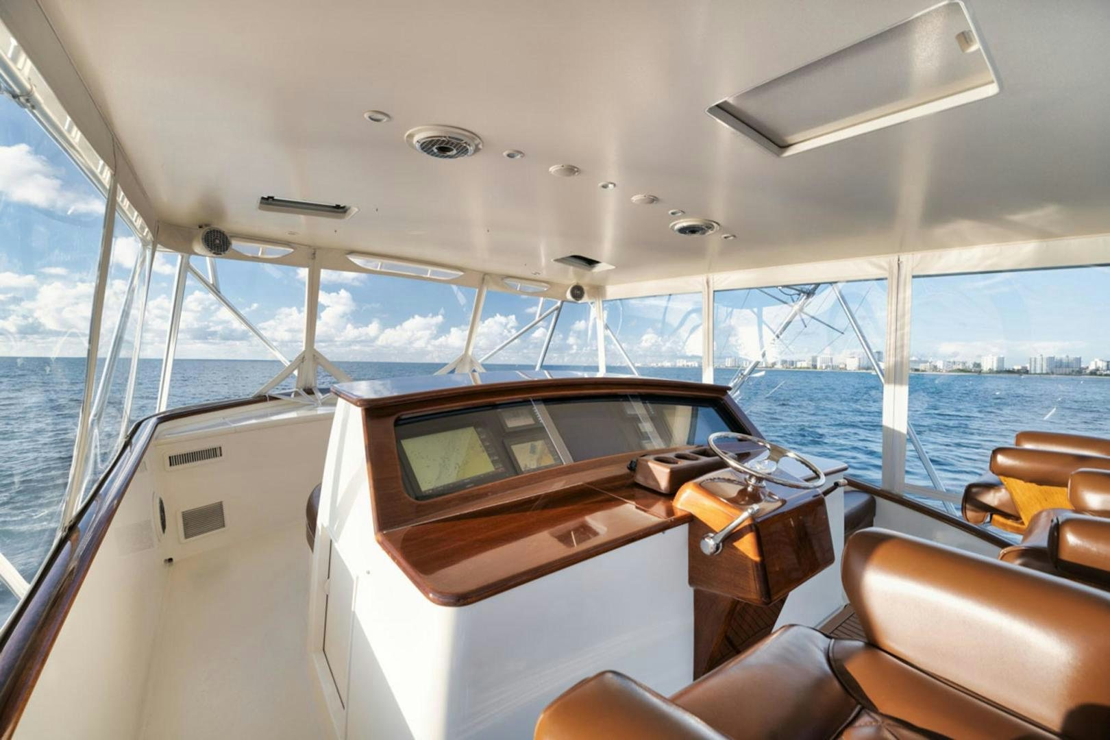 the inside of a boat aboard SIR REEL Yacht for Sale
