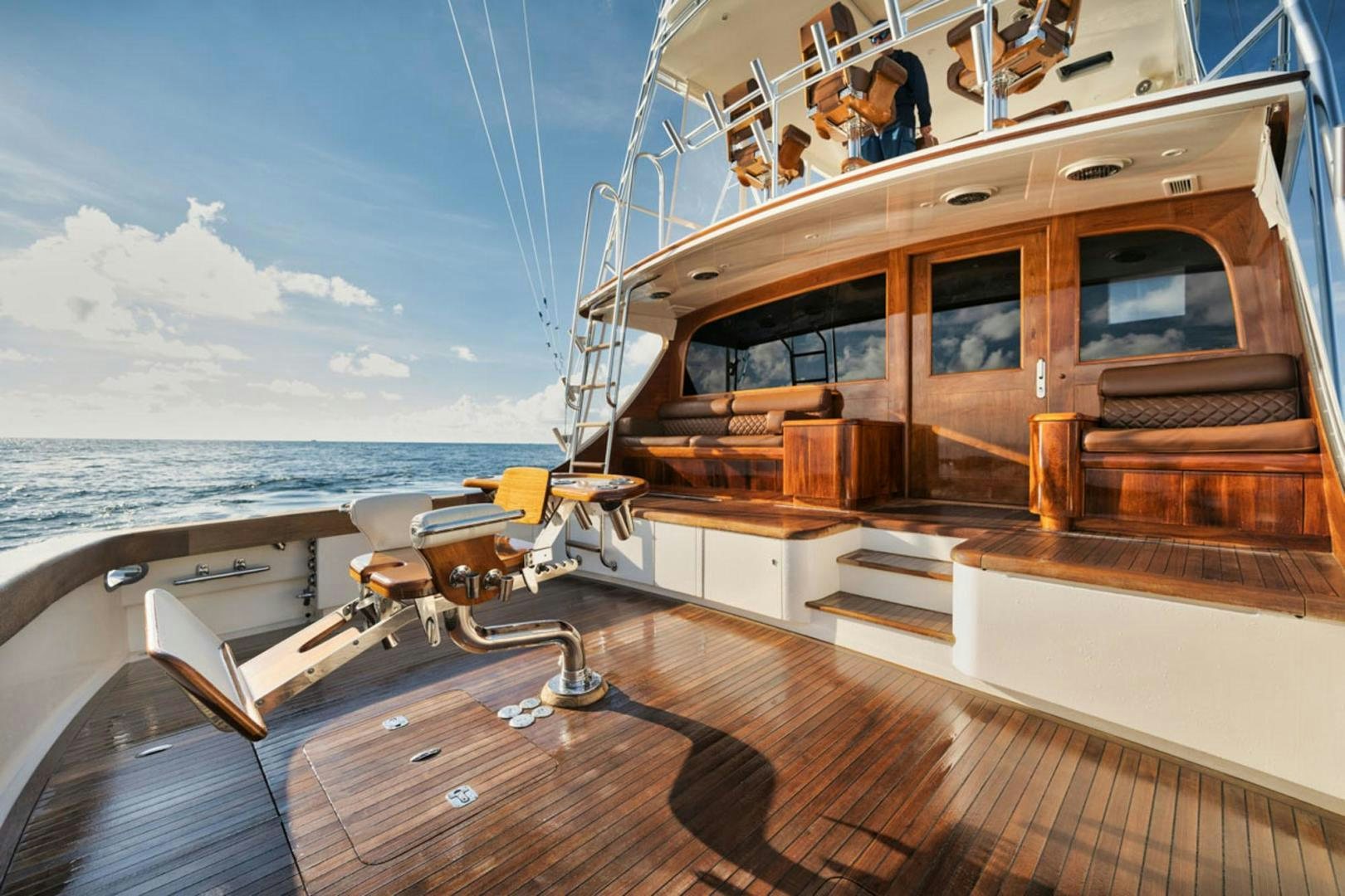 a boat on the water aboard SIR REEL Yacht for Sale