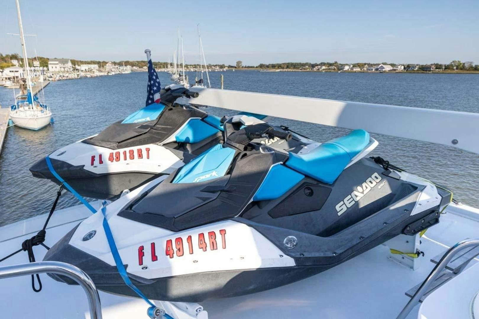 a boat on the water aboard MARGATE Yacht for Charter