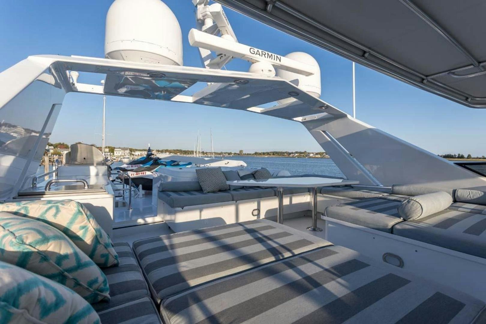 a boat on the water aboard MARGATE Yacht for Charter