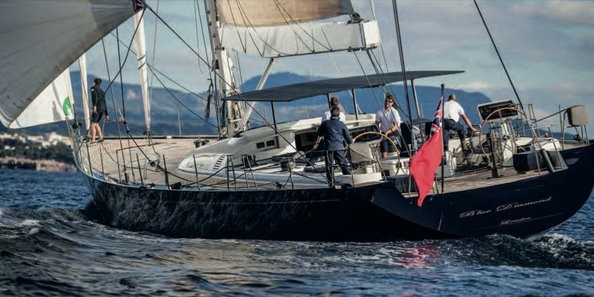 a group of people on a sailboat aboard FANCY Yacht for Sale
