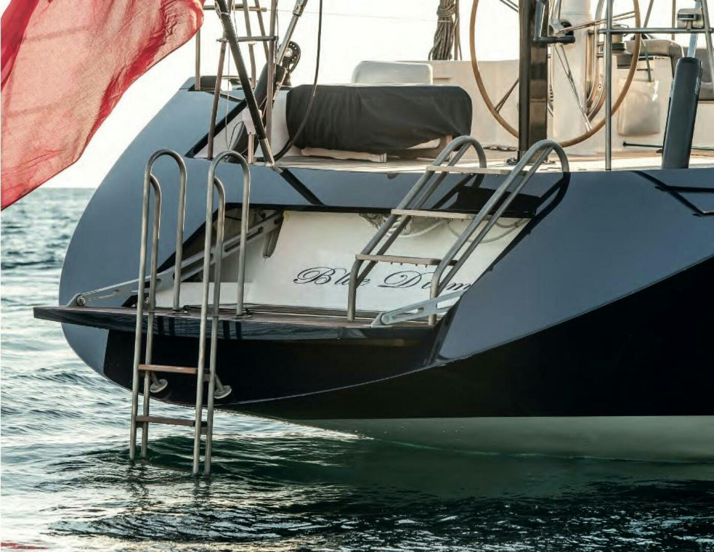 a boat in the water aboard FANCY Yacht for Sale