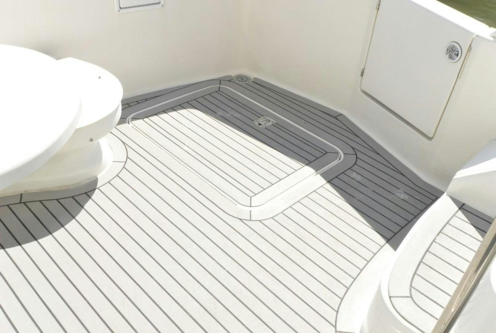 a white rectangular object on a white surface aboard DOG HOUSE Yacht for Sale