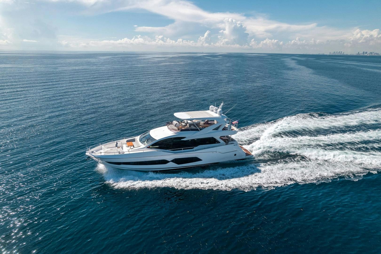 a boat on the water aboard Life for Sale Yacht for Sale