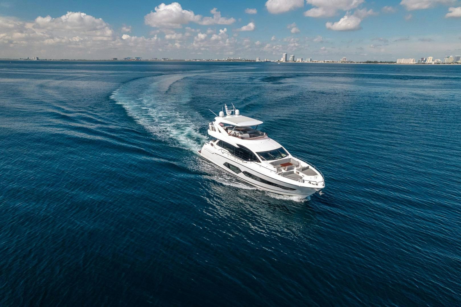 a boat on the water aboard Life for Sale Yacht for Sale