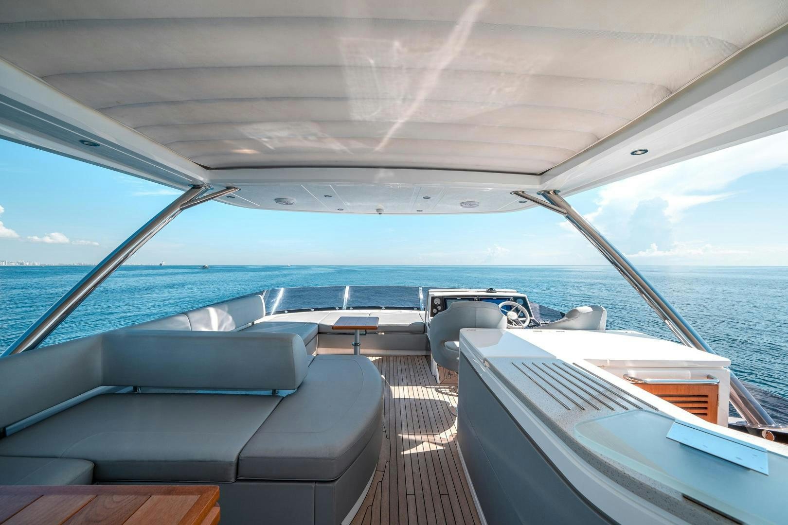 the inside of a boat aboard Life for Sale Yacht for Sale