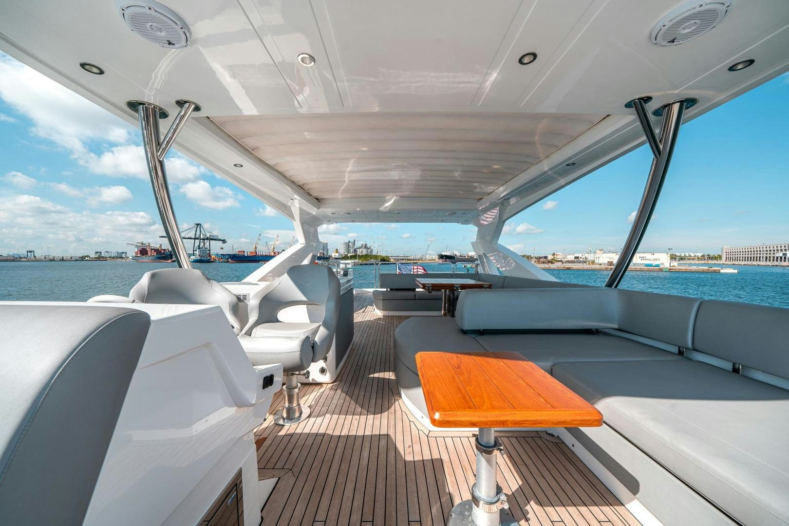 inside of a boat aboard Life for Sale Yacht for Sale