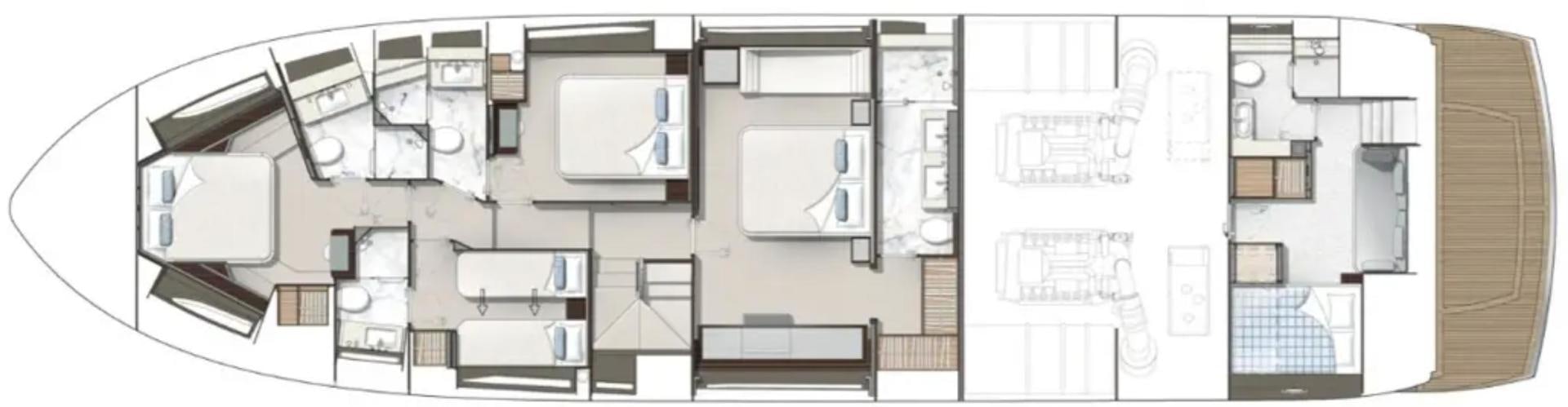 diagram, engineering drawing aboard Life for Sale Yacht for Sale