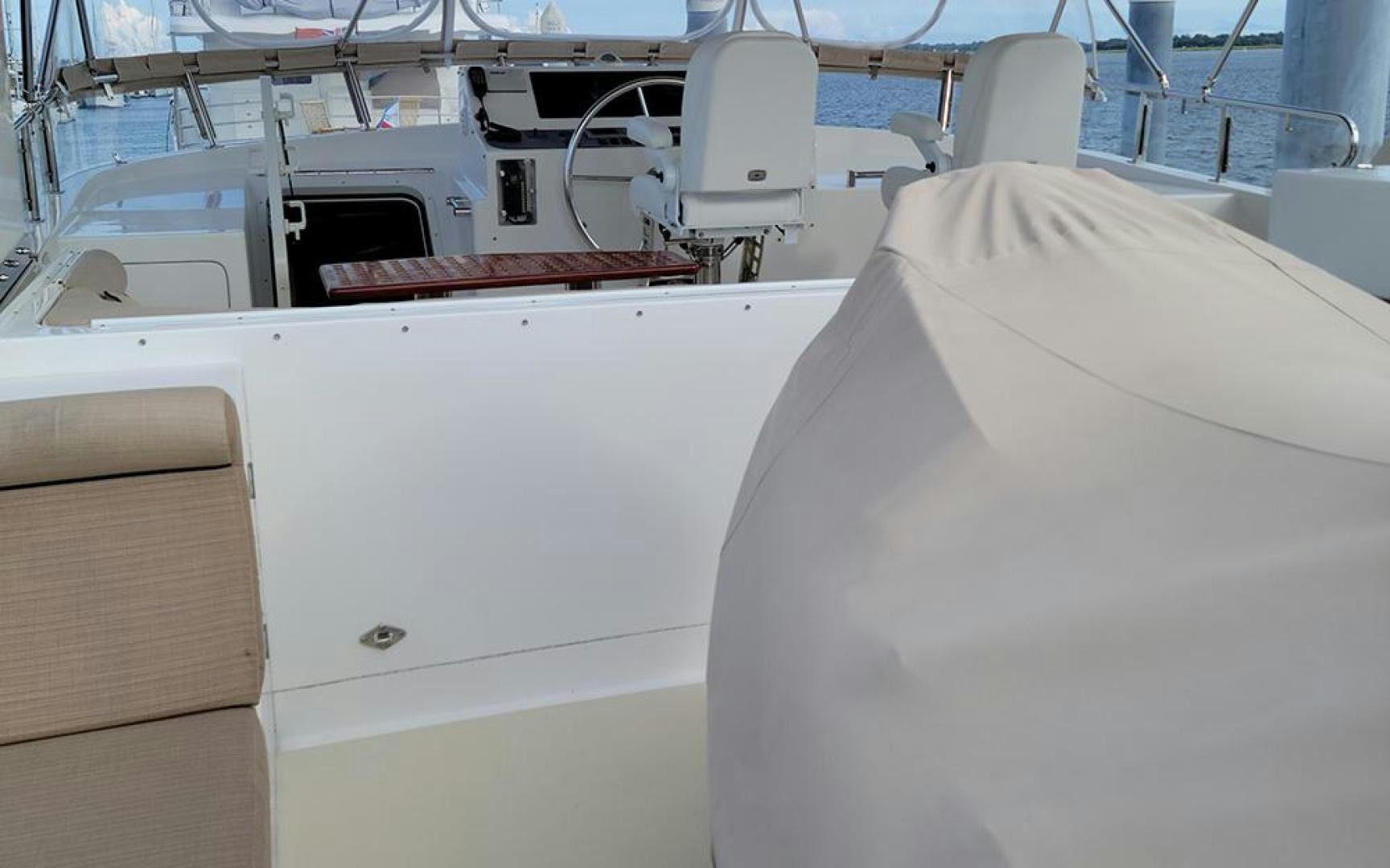 a close-up of a boat aboard GOWIN PLACES IV Yacht for Sale