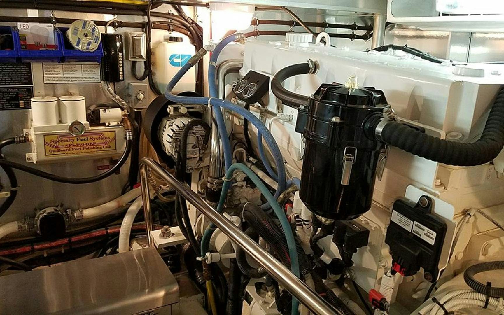 a machine with wires and other equipment aboard GOWIN PLACES IV Yacht for Sale