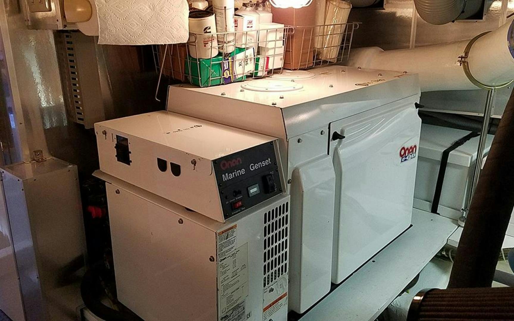 a machine with a light on top aboard GOWIN PLACES IV Yacht for Sale