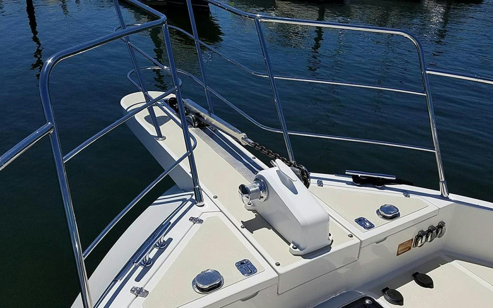 a boat on the water aboard GOWIN PLACES IV Yacht for Sale