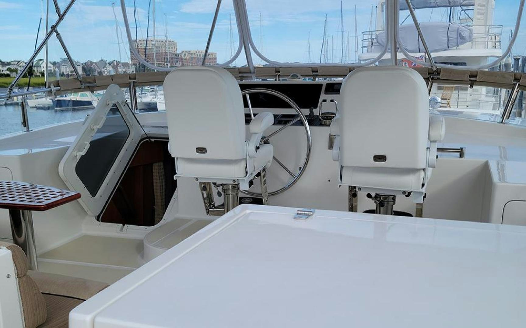 a boat with a laptop on it aboard GOWIN PLACES IV Yacht for Sale