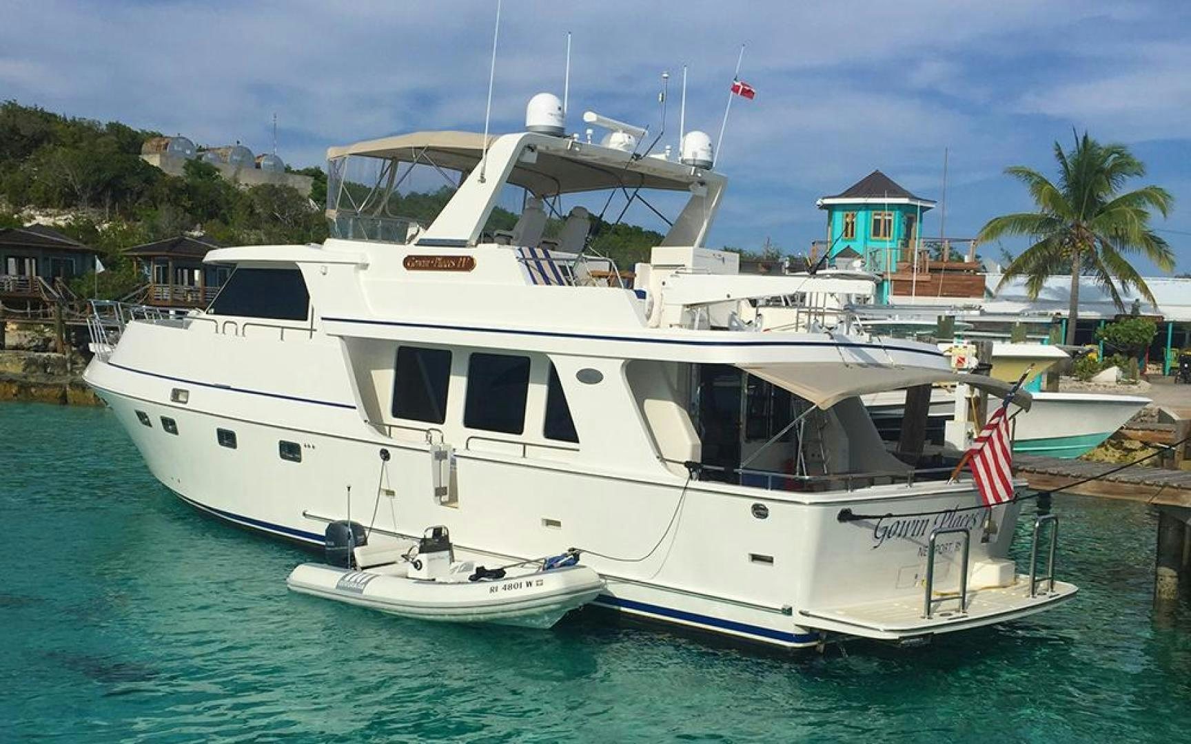 a boat on the water aboard GOWIN PLACES IV Yacht for Sale