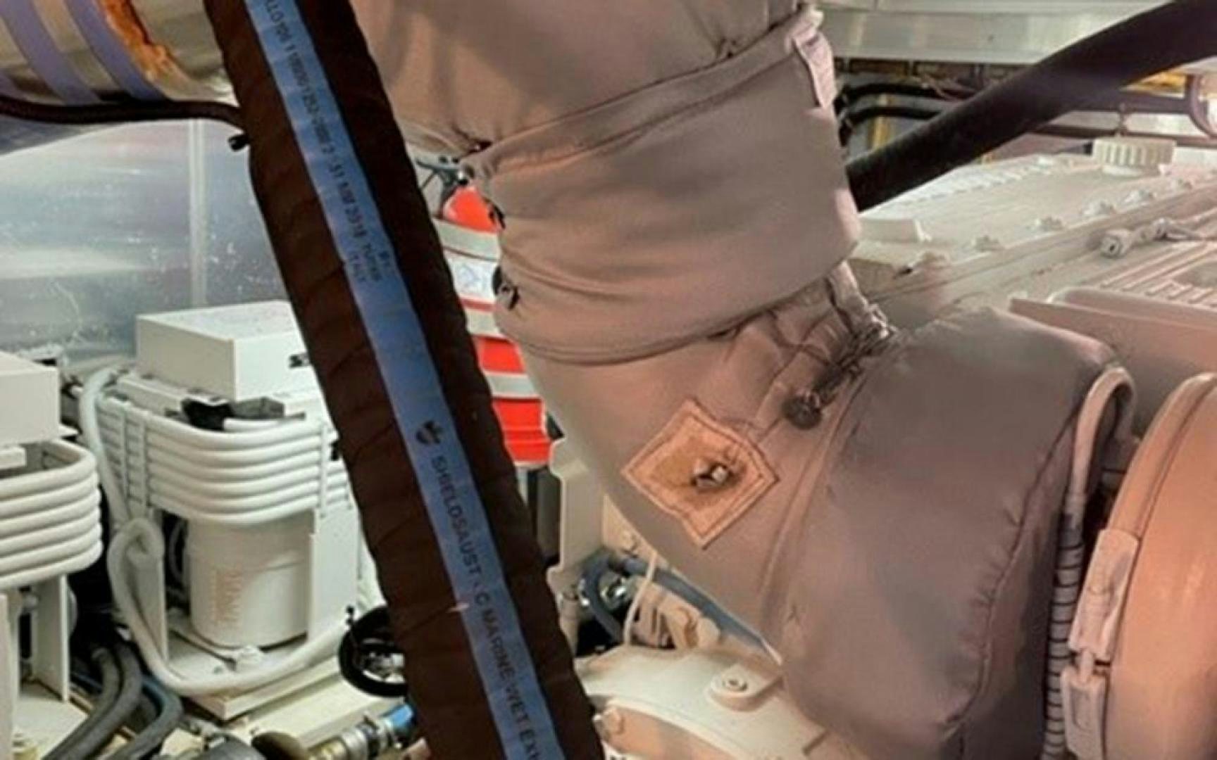 a person wearing a mask aboard GOWIN PLACES IV Yacht for Sale