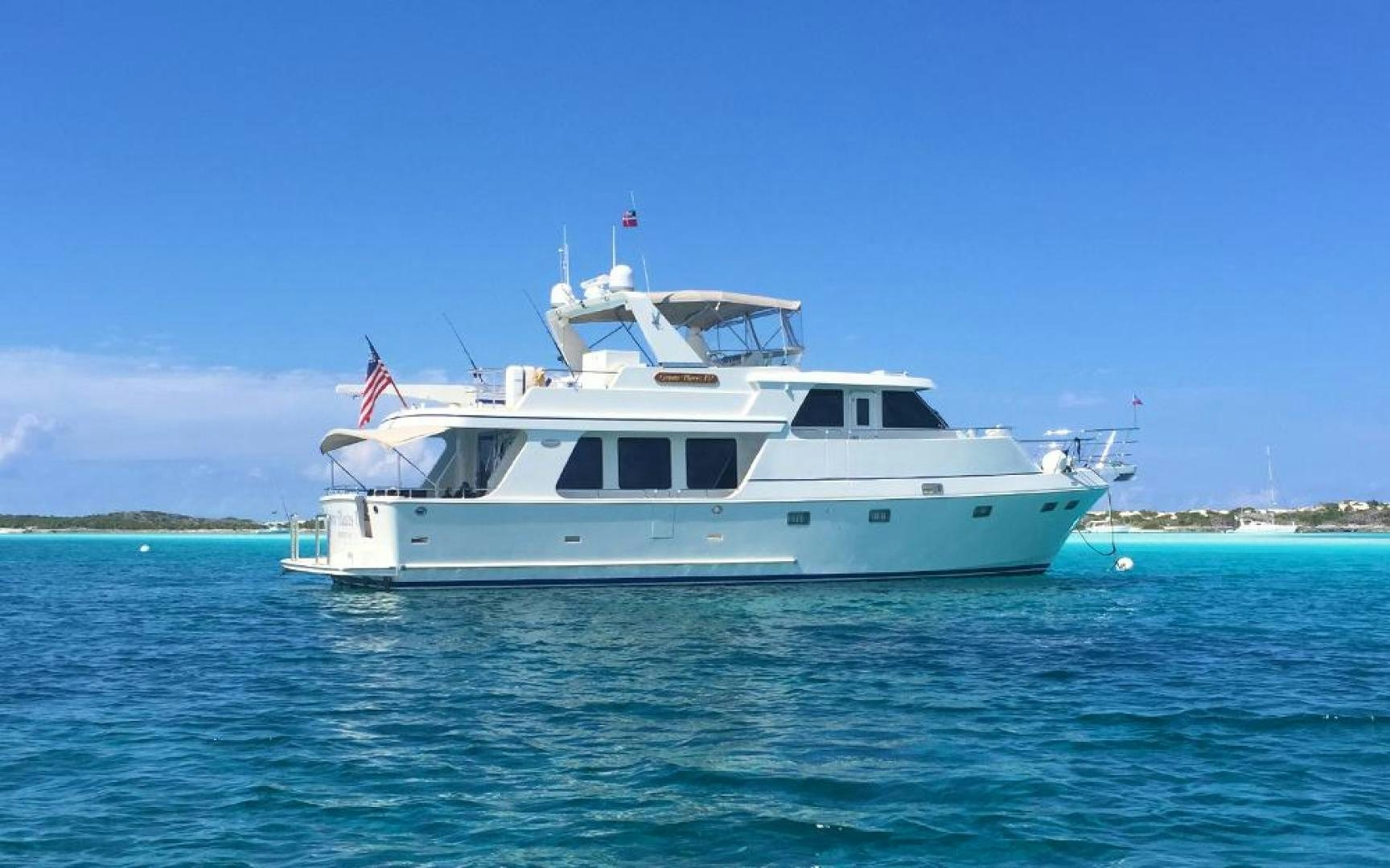 a boat in the water aboard GOWIN PLACES IV Yacht for Sale