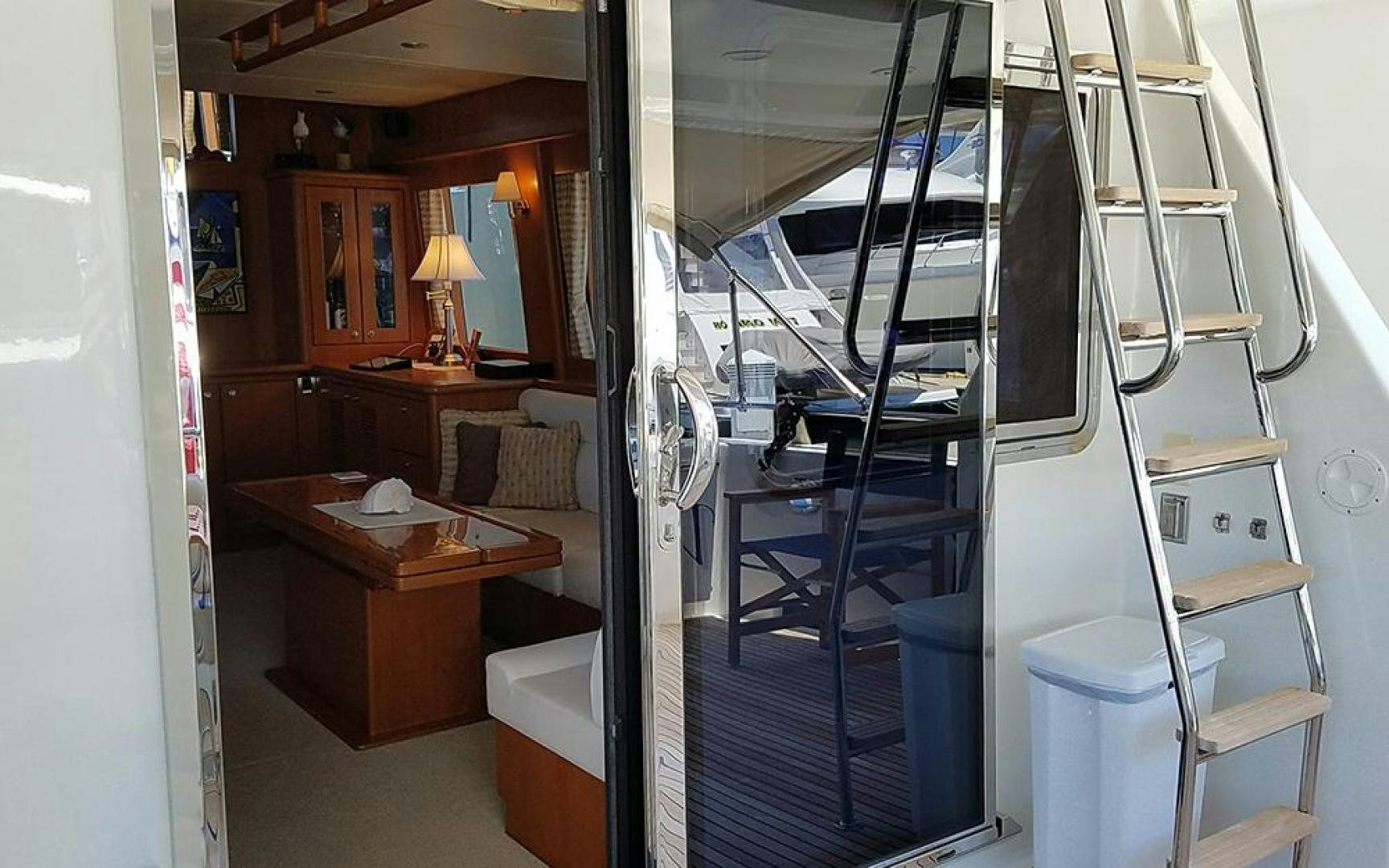 a ladder in a room aboard GOWIN PLACES IV Yacht for Sale